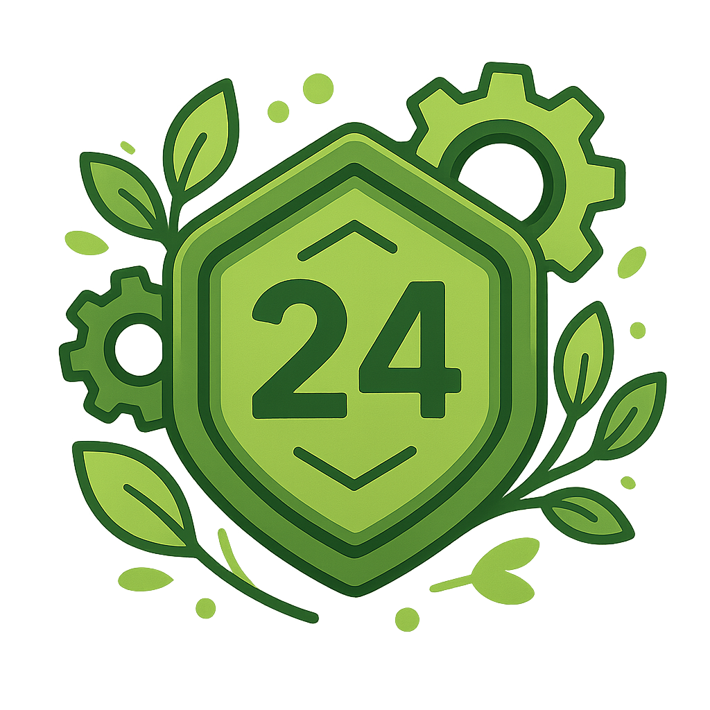 24 maanden garantie badge voor Leosmak vriesdrogers